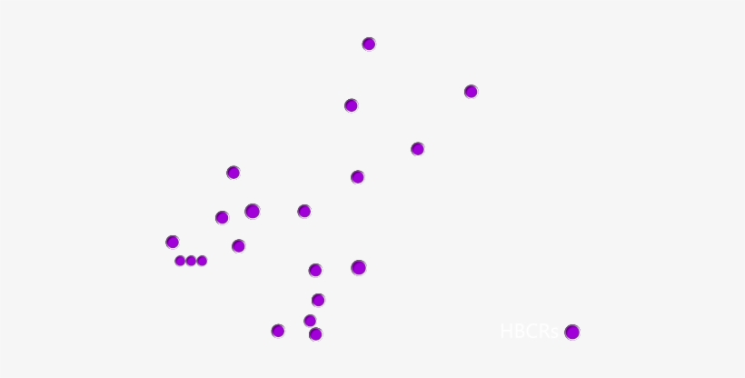 Map Of Nigeria Showing Distribution Of Hospital-based - Cancer, transparent png download