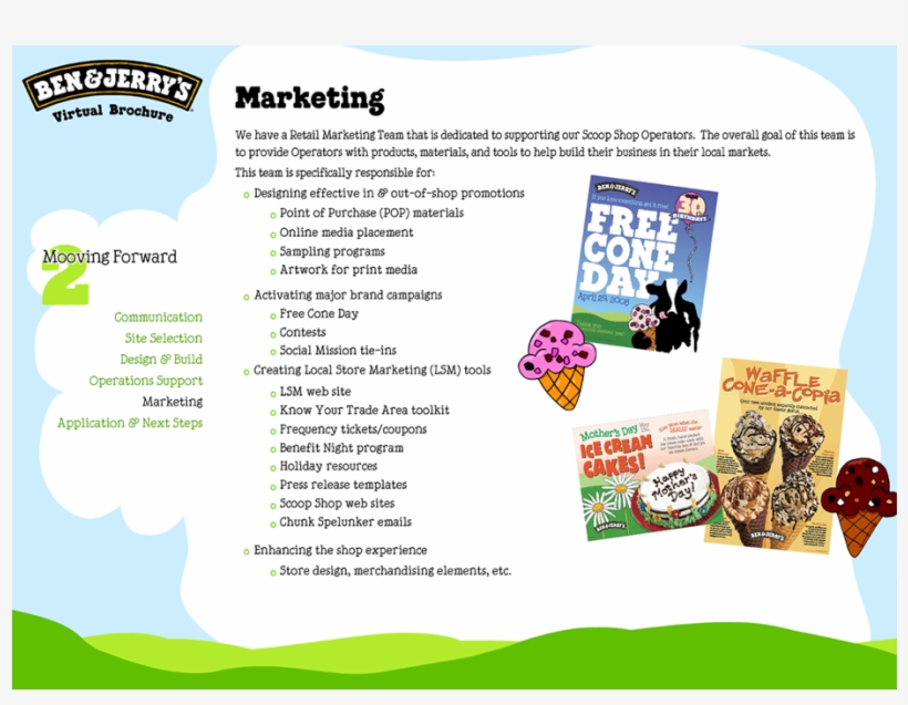With The Presentation Site, The Sales Process Is Simple - Ben And Jerry's, transparent png download