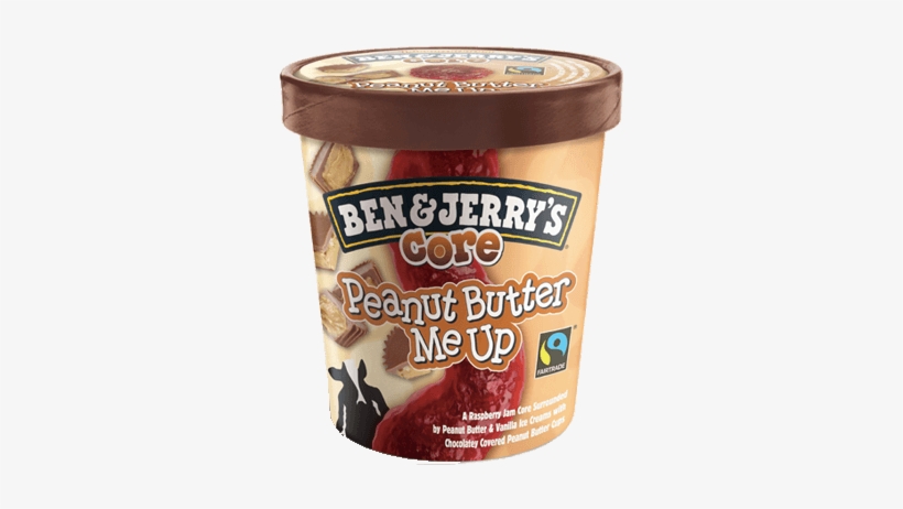 Peanut Butter Me Up Detail - Peanut Butter Me Up Ice Cream, transparent png download