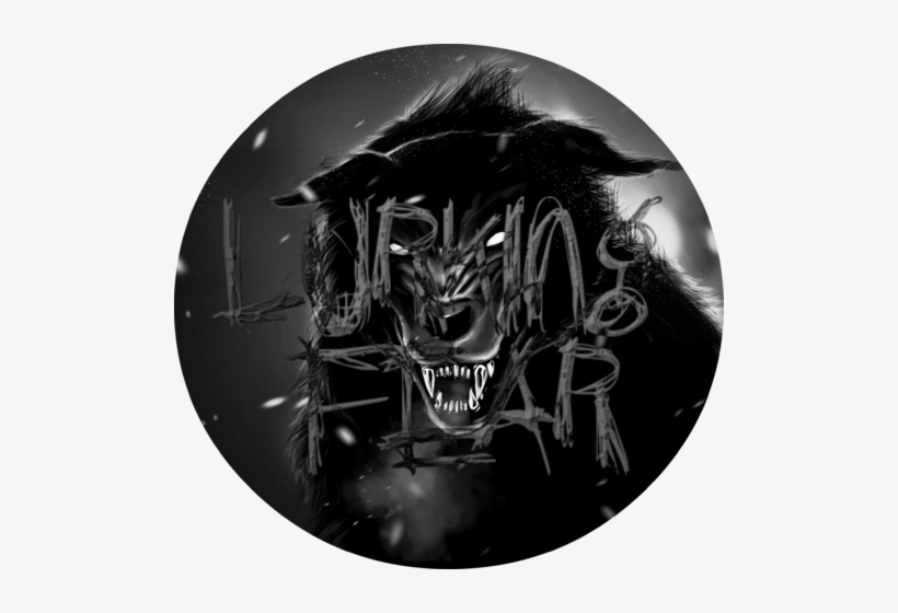 Werewolf Dark Fofrest Black Wolf Paint Snow - Black Wallpaper Gost, transparent png download