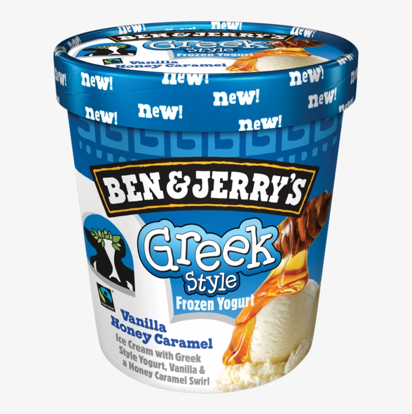 Ben Jerry S Greek Style Vanilla Honey Caramel Fr - Liz Lemon Ben And Jerry's, transparent png download
