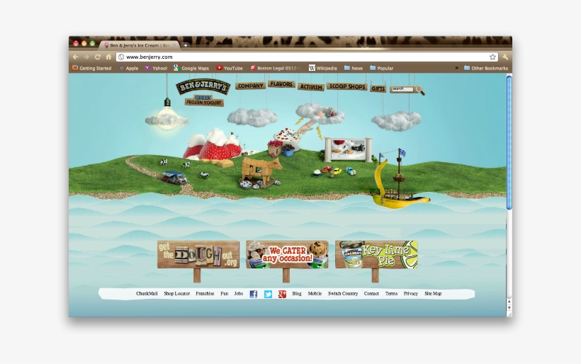 "it's What's Inside" Campaign - Site Web Ben & Jerrys, transparent png download