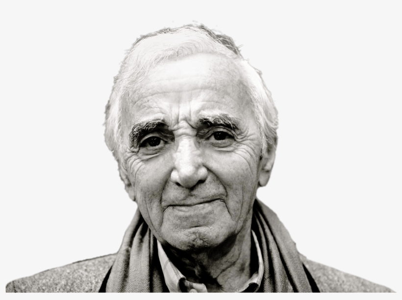 Charles Aznavour Face Png - Charles Aznavour 2016, transparent png download