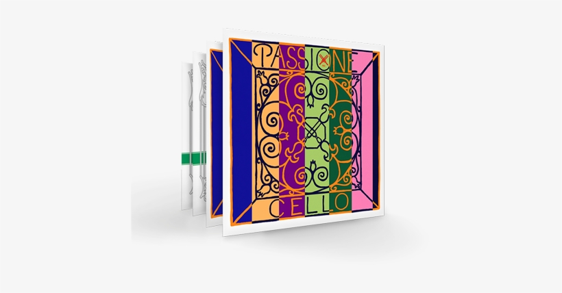 Student Cello Set - Pirastro Student Cello Strings 4/4, transparent png download