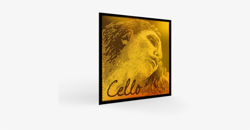 Pirastro Evah Pirazzi Gold Cello Strings, Set - Pirastro Evah Pirazzi Gold Cello A String, transparent png download