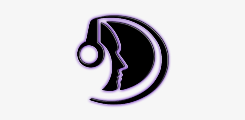 Large Purple Teamspeak Logo - Emblem, transparent png download