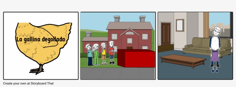 La Gallina Degollada Parte - Storyboard, transparent png download