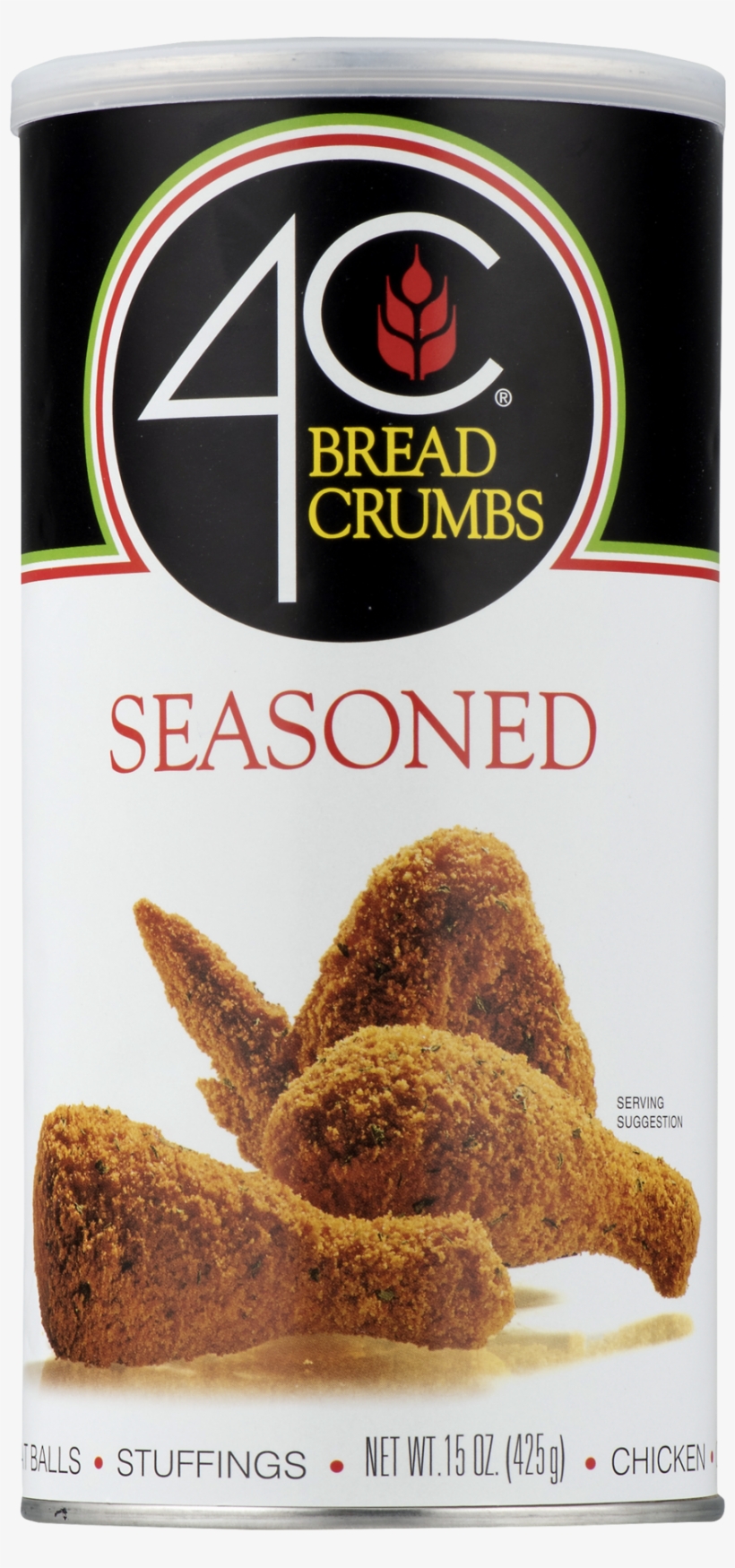 4c Bread Crumbs Seasoned, transparent png download