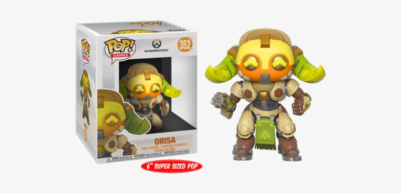 Funko Pop Vinyl Orisa - Funko Pop Overwatch Orisa, transparent png download