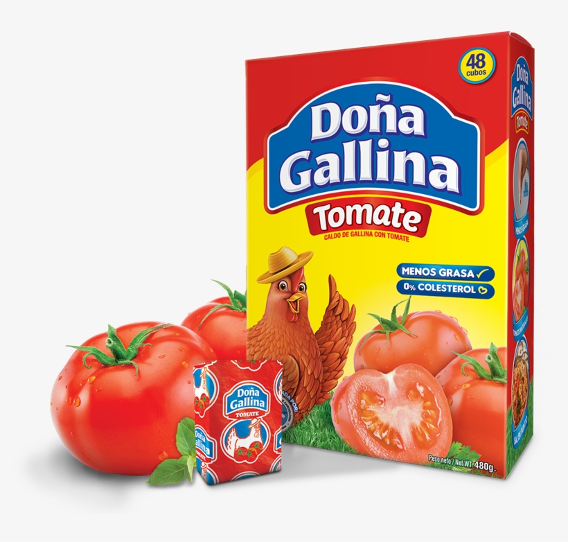 Producto Con Tomates - Doña Gallina, transparent png download