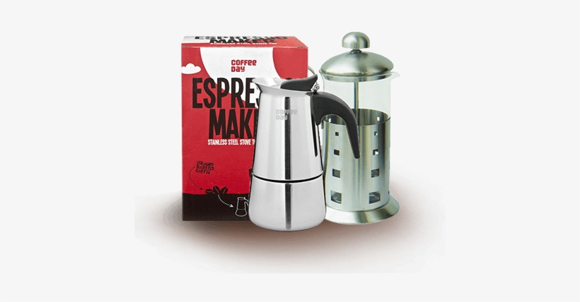 French Press / Plunger - Cafe Coffee Day Espresso Maker, transparent png download