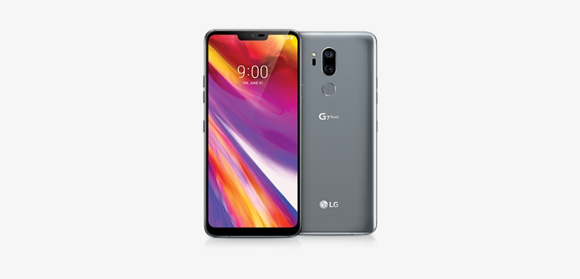 G7 Lockup - Lg G7 Thinq Platinum Gray, transparent png download