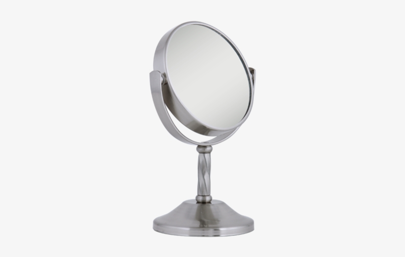 3x/1x Satin Nickel Swivel Vanity Mirror, Zadro Products - Gezatone Зеркало, transparent png download