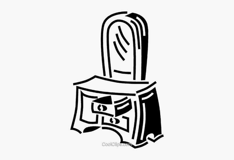 Makeup Mirror Royalty Free Vector Clip Art Illustration - Clip Art, transparent png download