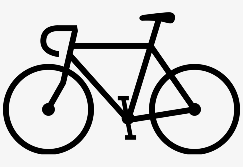 Bike Clipart Black And White Images Free Download 【2018】 - Symbol Bike, transparent png download