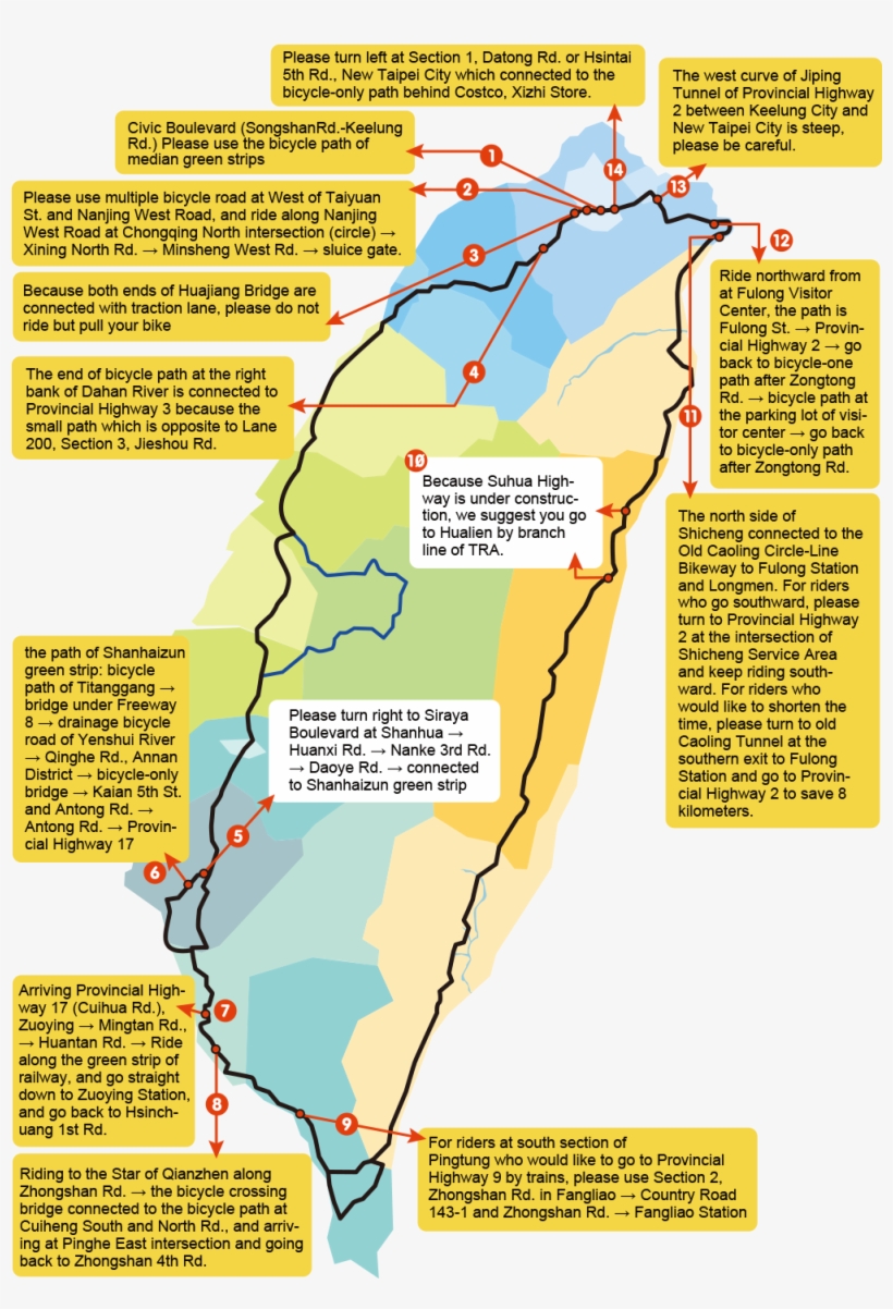 Route Notices - Map, transparent png download