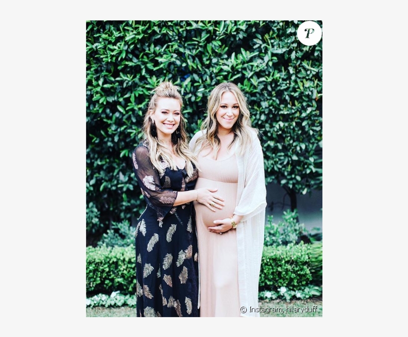 Hilary Duff, Heureuse Tata Pour La Seconde Fois - Haylie Duff Matt Rosenberg 2018, transparent png download