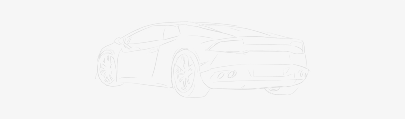Lamborghini Images - Drawing, transparent png download