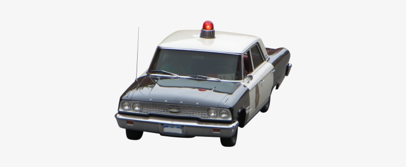 A Cropped Photo Of A Police Vehicle, Taken From An - Police Car, transparent png download
