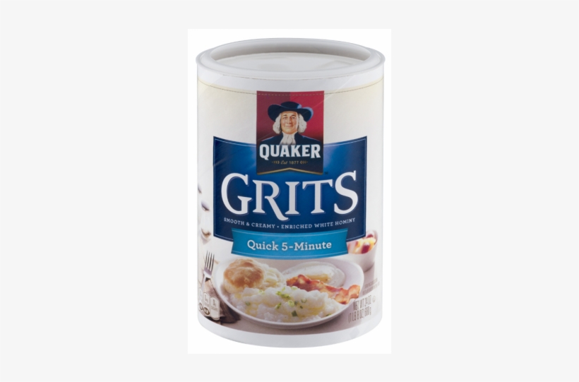Quaker 5 Minute Quick Grits - Quick Grits, transparent png download