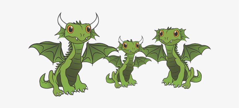 Physical Traits, Or Phenotypes, Are Determined By Genetic - Dragon Family, transparent png download