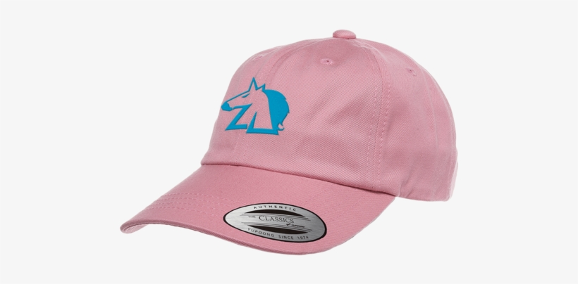 Zombiunicorn Pink Dad Hat - Yupoong 6245cm Adult Low-profile Cotton Twill Dad Cap, transparent png download