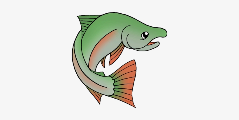 Salmon Clipart Cooked Salmon - Native American Animal Food, transparent png download