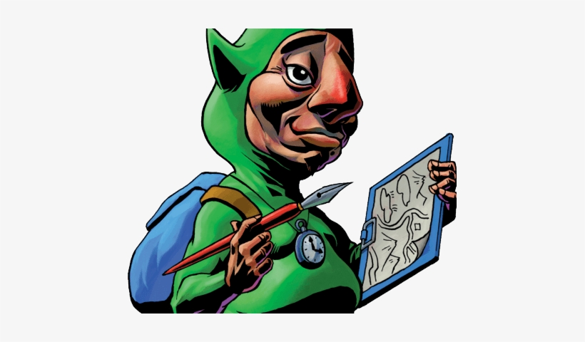 Look Him, Just Creepy - Majora's Mask Green Fairy, transparent png download