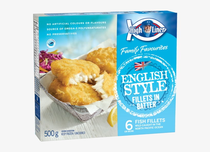 High Liner English Style Fish And Chips, transparent png download