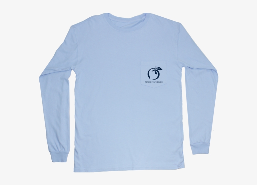 Peach State Pride 'shrimp & Grits' Long Sleeve - Long-sleeved T-shirt, transparent png download