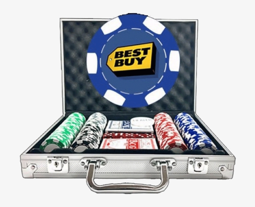 Premium Poker Chip Set - Best Buy Mobile, transparent png download
