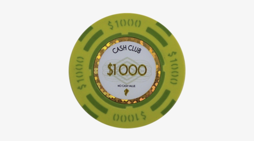 Picture Of 12796 Poker Chip "cash Club" 14gr Value - Sine Wave, transparent png download