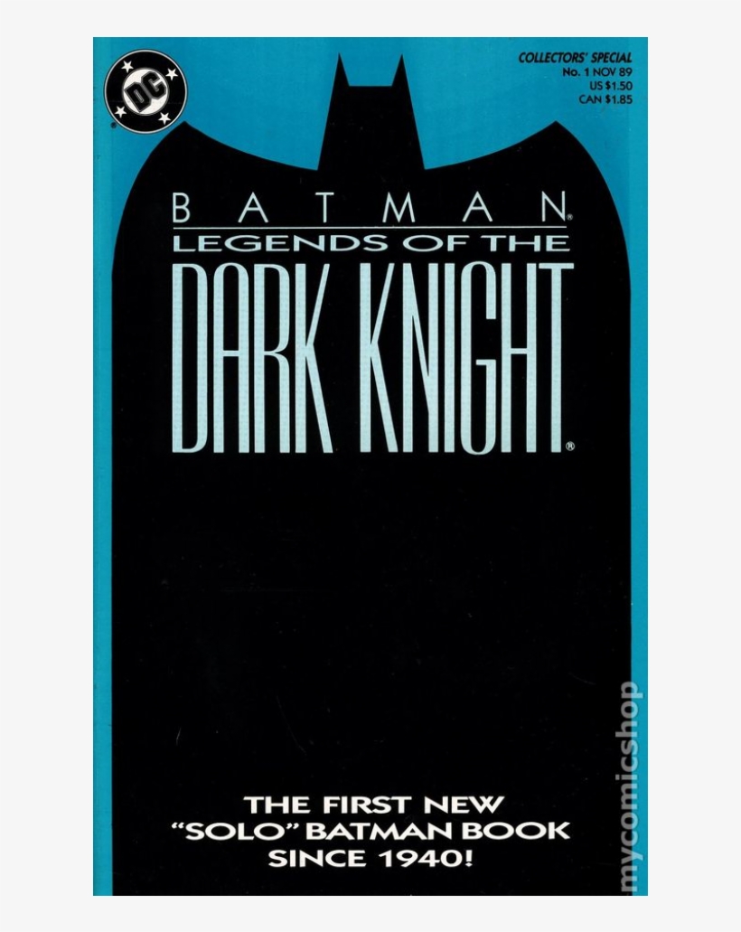 Купете Comics 1989-11 Batman Legends Of The Dark Knight - Legends Of The Dark Knight The History, transparent png download