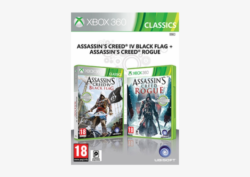 Assassin's Creed Black Flag Rogue Xbox 360, transparent png download
