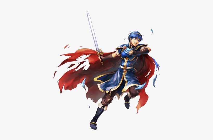Zlujykg - Marth Fire Emblem Heroes, transparent png download
