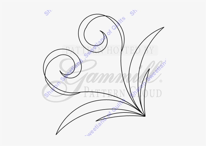 Star Flower Corner - Sketch, transparent png download
