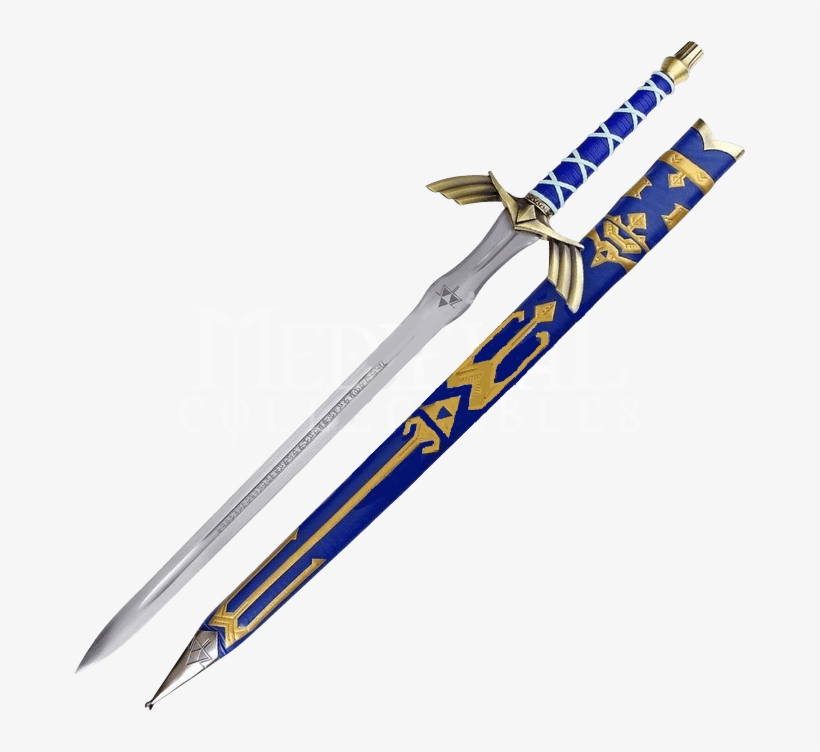 Deluxe Edition Zelda Sword - Legend Of Zelda Master Sword Made, transparent png download