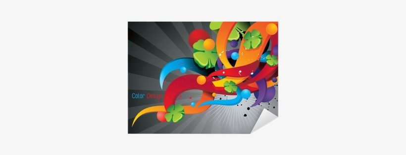 Vinilo Pixerstick Ramas Tridimensionales En Vector - Graphic Design, transparent png download