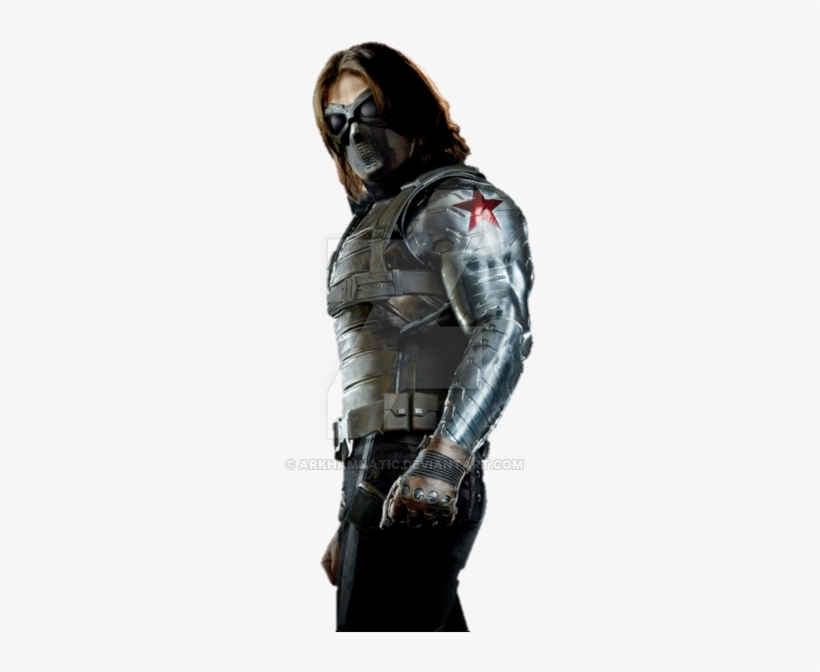 Winter Soldier By Arkhamnatic-d8j49jo - Winter Soldier Marvel Png, transparent png download