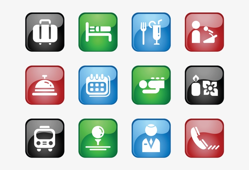 Hospitality - Hotel Icons, transparent png download