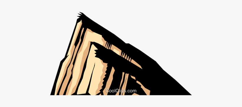 Rock Of Gibraltar Royalty Free Vector Clip Art Illustration - Rock Of Gibraltar, transparent png download