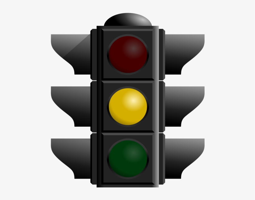 Traffic Light Yellow Dan 01 Png Images - Yellow Traffic Light Icon, transparent png download
