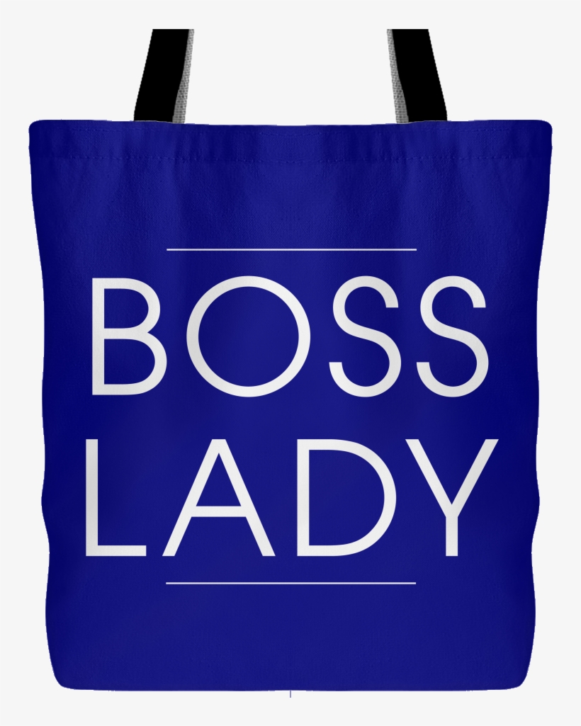 Boss Lady Canvas Tote Bag - Tote Bag, transparent png download