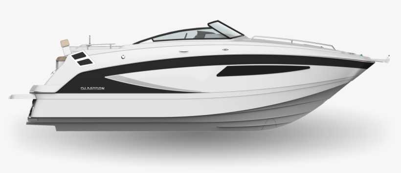 White W/jet Black - Motor Boat Png, transparent png download