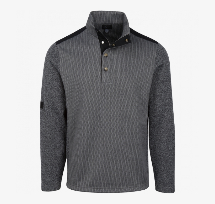 Greg Norman Mens Modern Heritage Fabric-blocked Pullover - Jacket, transparent png download