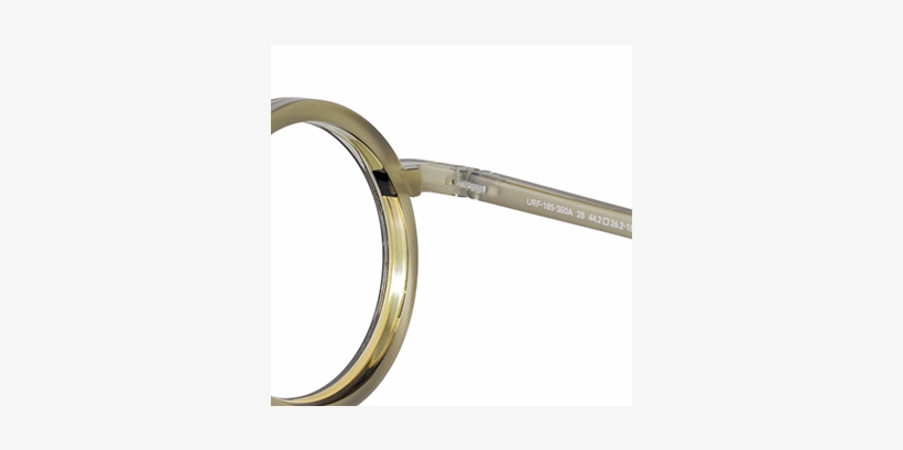 In The “brace” Type That Has A Clear-colored And Thick - Bangle, transparent png download