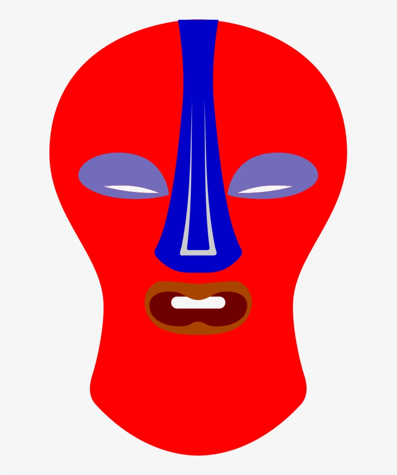 How To Set Use African Mask - Clip Art, transparent png download