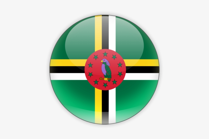 Illustration Of Flag Of Dominica - Dominika Flaga, transparent png download