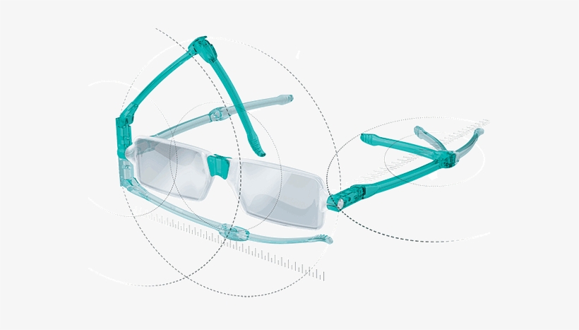 Nanni - Lente Pregraduado 2.00 Unisex Compuesto Doblado En, transparent png download