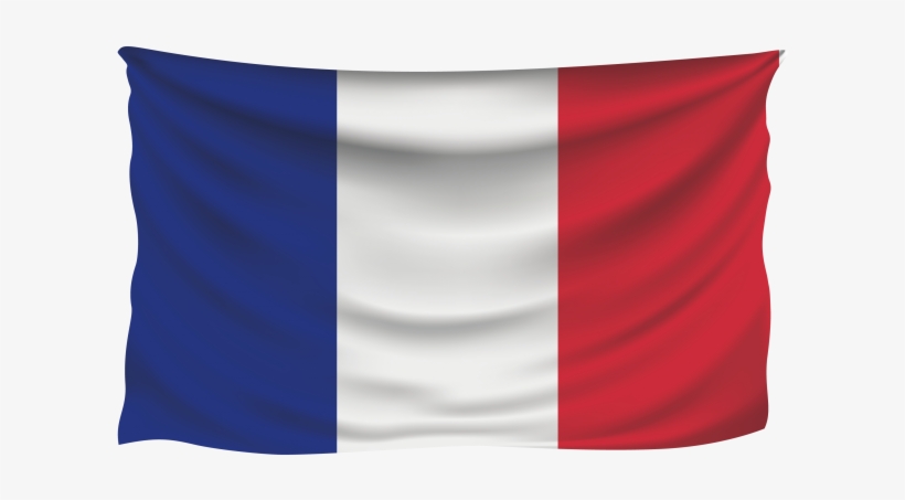 France Flag - Bandera De Francia Dibujo, transparent png download